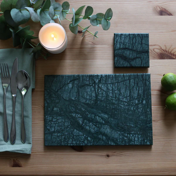 Green marble chopping board/Tray rectangle 20x30cm
Haus of Bazar Sydney