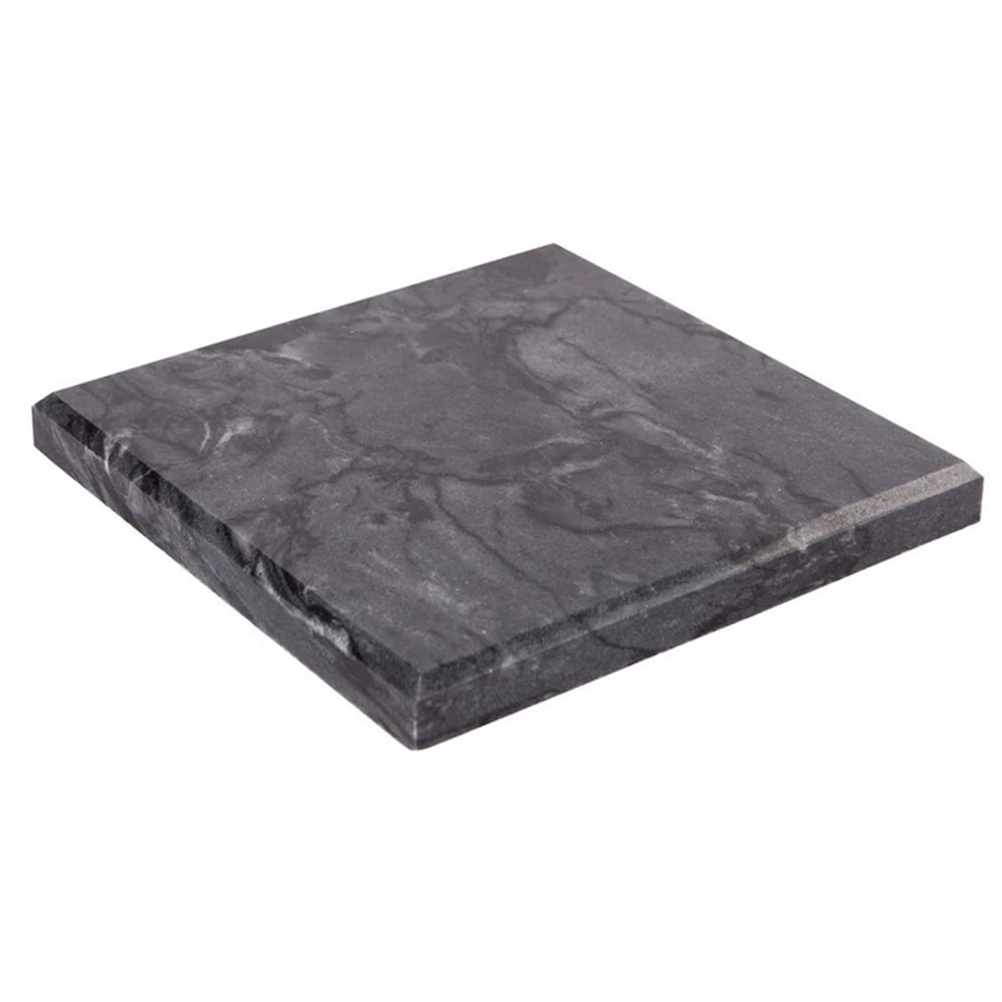 Square Black marble coaster set of 4 | Haus of Bazar | Sydney