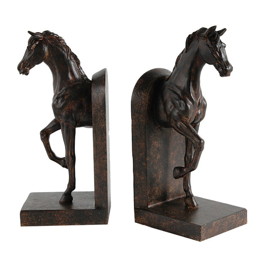 Trotting Horse Bookends