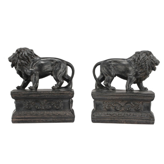Lion bookends