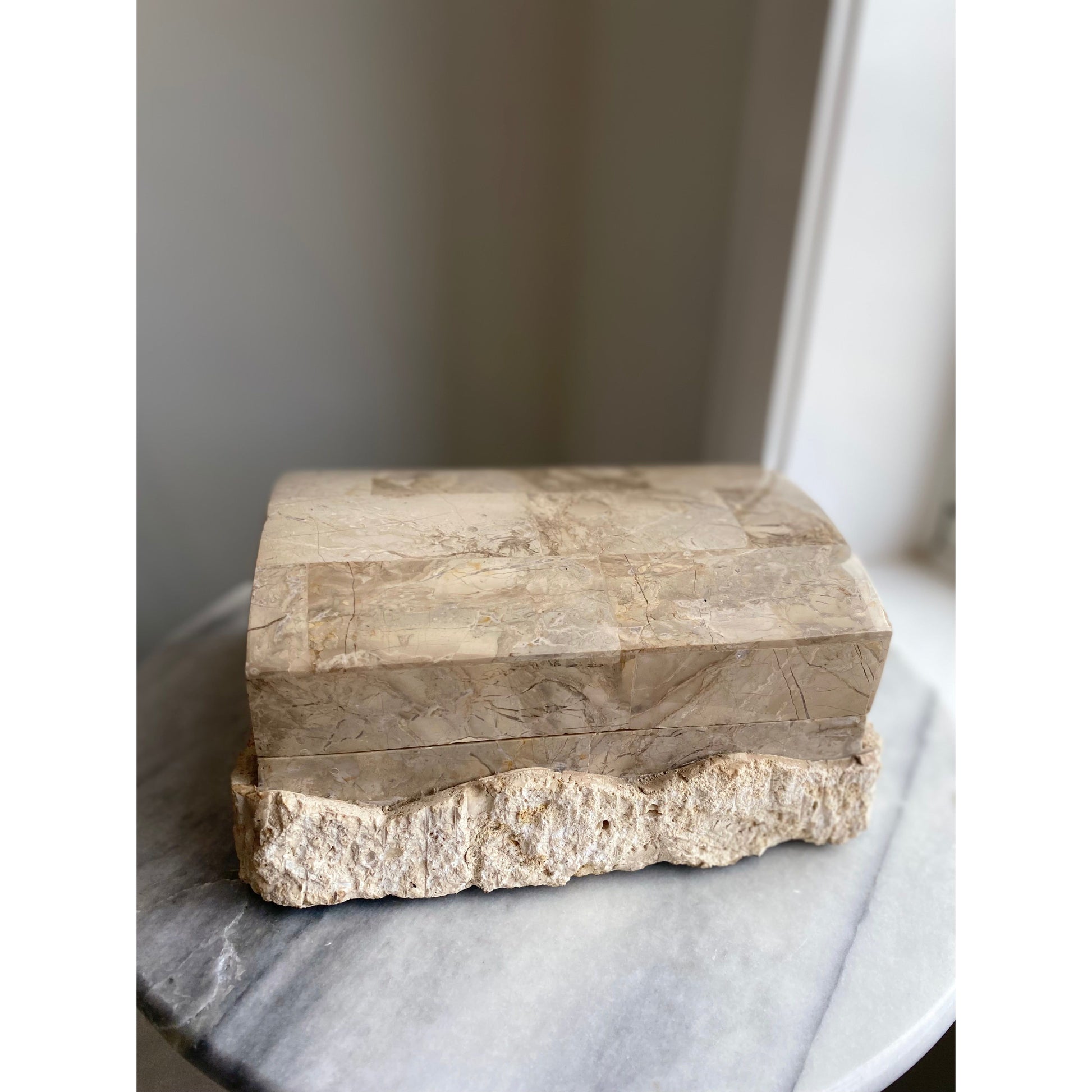 Vintage stone trinket box | Haus of Bazar | Sydney