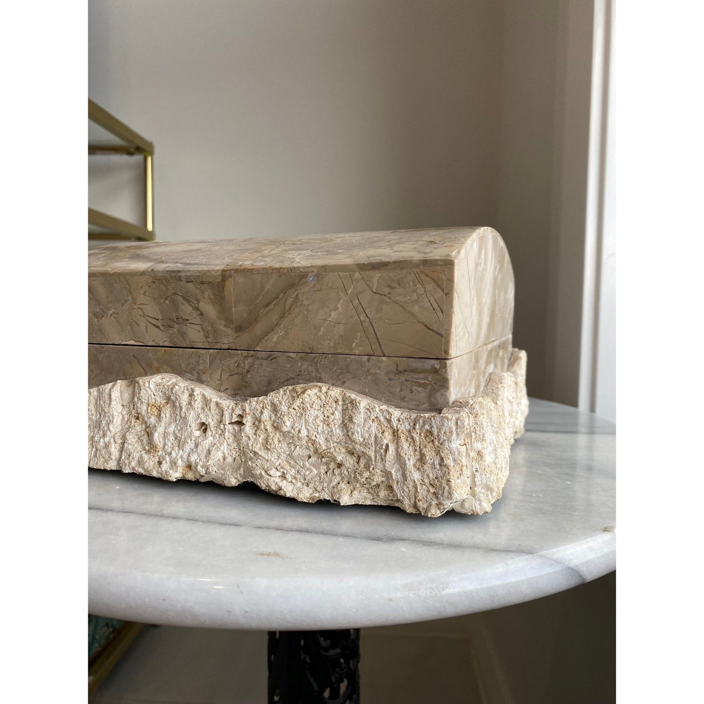 Vintage stone trinket box | Haus of Bazar | Sydney