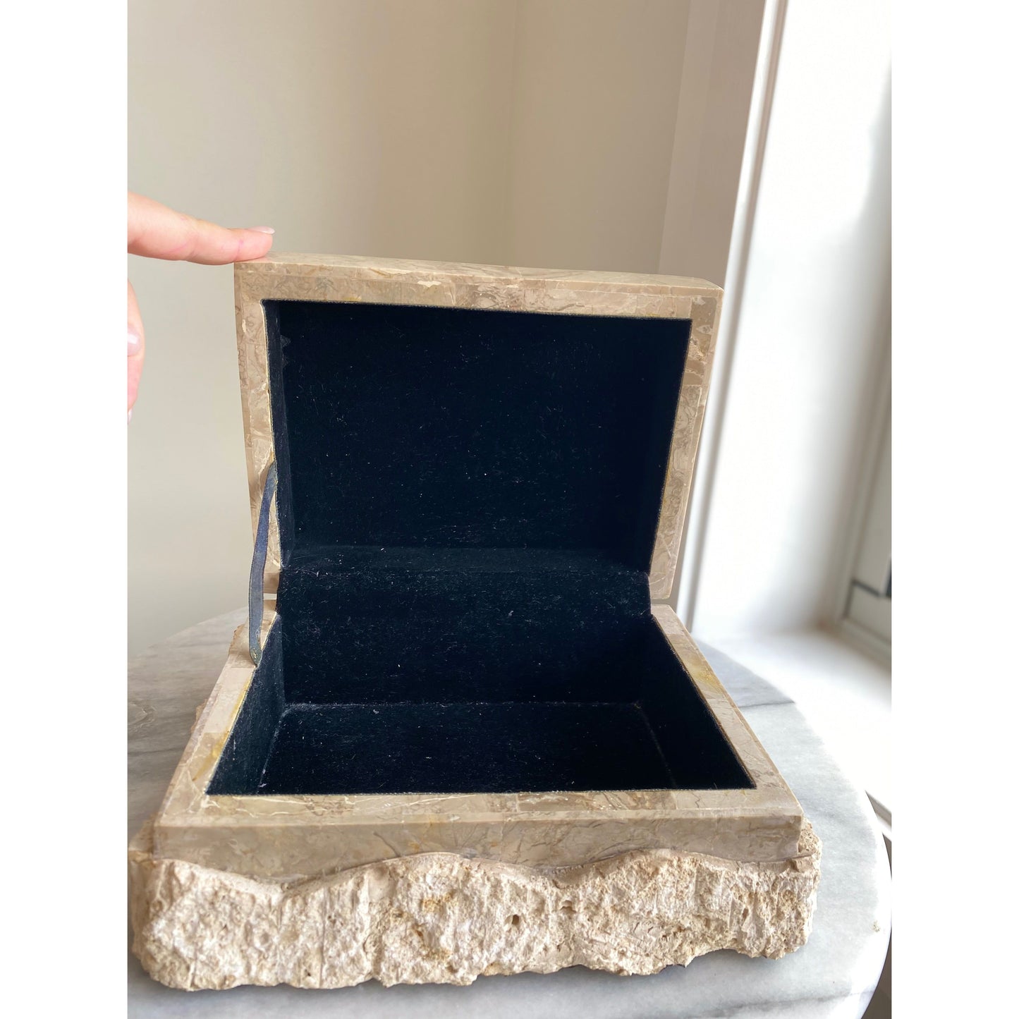 Vintage stone trinket box | Haus of Bazar | Sydney