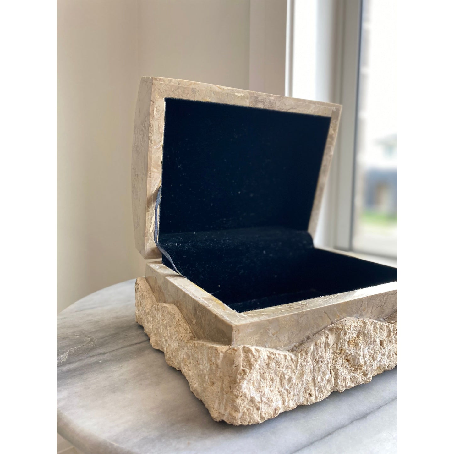 Vintage stone trinket box | Haus of Bazar | Sydney