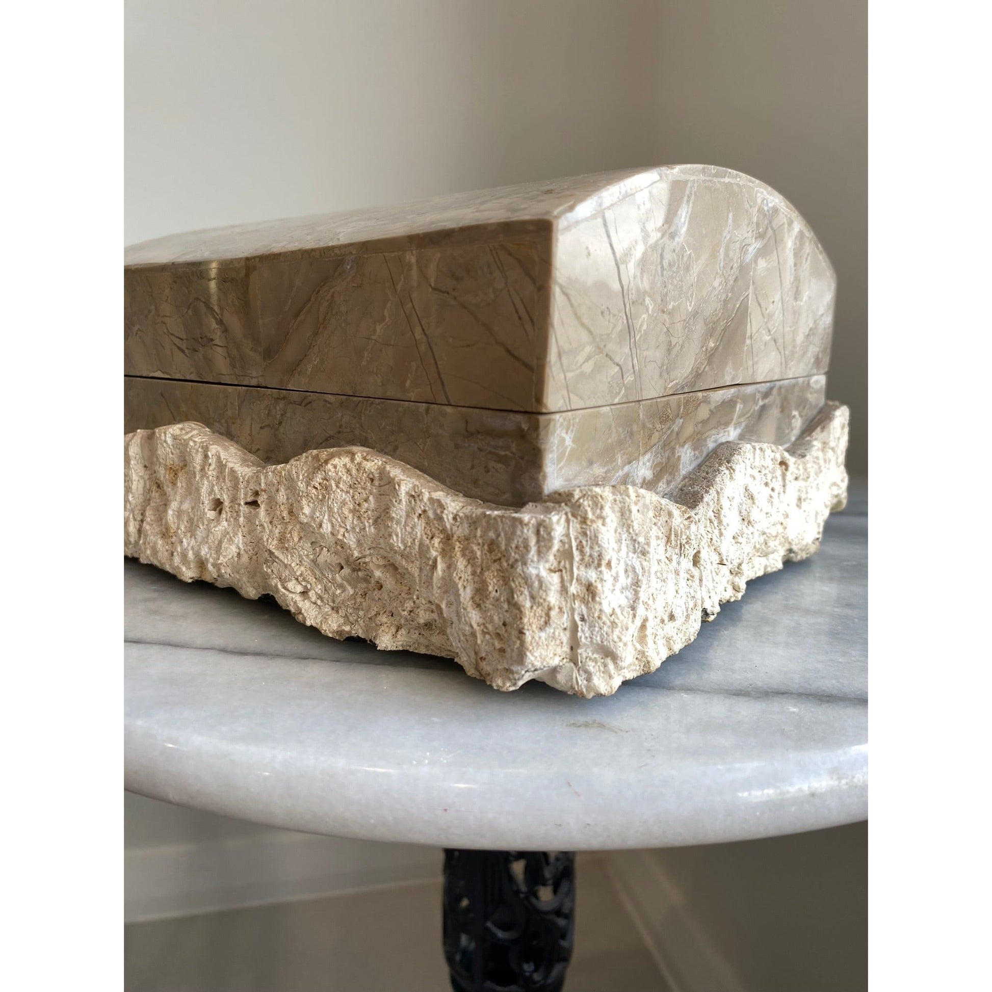 Vintage stone trinket box | Haus of Bazar | Sydney