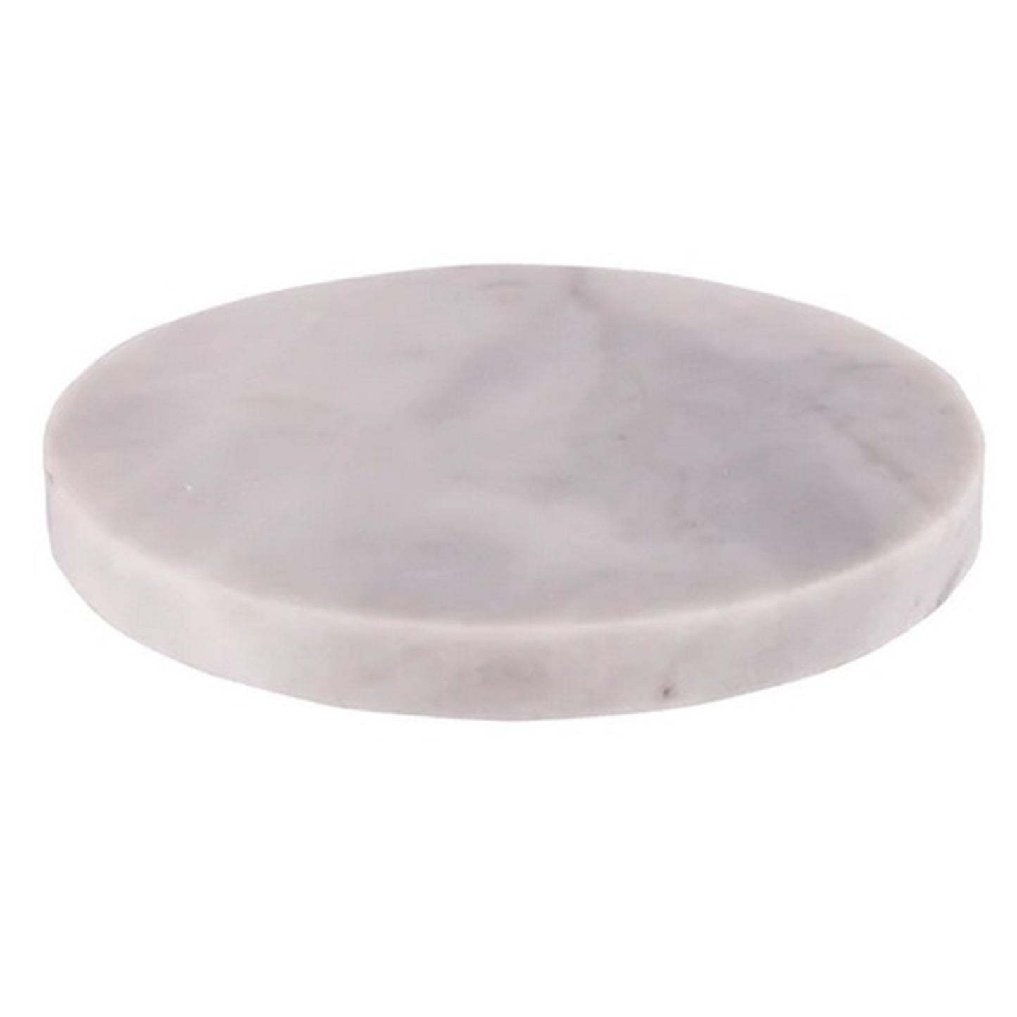 Round white marble coaster set of 4 | Haus of Bazar | Sydney