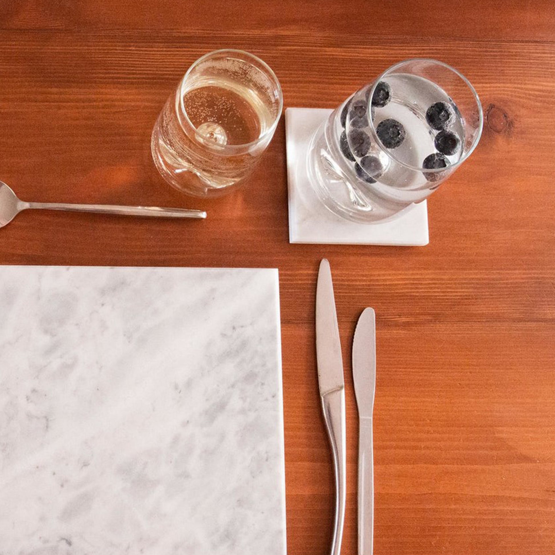 Square marble coaster set of 4| Haus of Bazar | Sydney